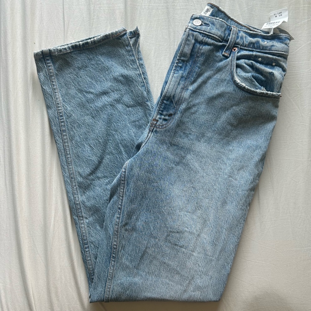 Abercrombie & Fitch 90s Straight Ultra High Rise Jeans